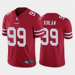 men javon kinlaw san francisco 49ers scarlet vapor limited jersey  men javon kinlaw san francisco 49ers scarlet vapor limited jersey