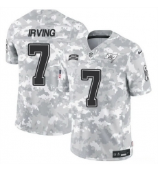 Men Tampa Bay Buccaneers 7 Bucky Irving 2024 F U S E Arctic Camo Salute To Service Limited Stitched Football Jersey