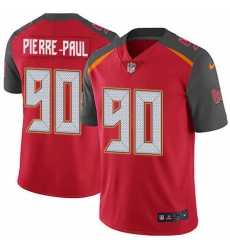 Nike Buccaneers #90 Jason Pierre Paul Red Team Color Youth Stitched NFL Vapor Untouchable Limited Jersey