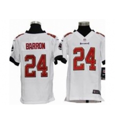 Youth Nike Youth Tampa Bay Buccanee #24 Mark Barron white jerseys