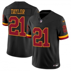 Men Washington Commanders  21 Sean Taylor Black 2026 F U S E  Hail Raiser Alternate Vapor Limited Stitched Football Jersey