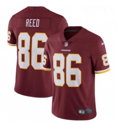 Mens Nike Washington Redskins 86 Jordan Reed Burgundy Red Team Color Vapor Untouchable Limited Player NFL Jersey