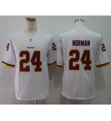 Nike Redskins 24 Josh Norman White Vapor Untouchable Player Limited Jersey