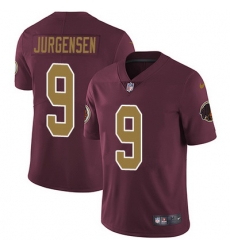 Nike Redskins #9 Sonny Jurgensen Burgundy Red Alternate Mens Stitched NFL Vapor Untouchable Limited Jersey