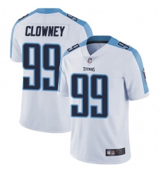 Men Tennessee Titans 99 Jadeveon Clowney White Vapor Limited Jersey