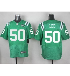 Nike Jets #50 Darron Lee Green Mens Stitched NFL Elite Rush Jersey