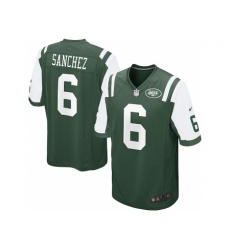 Nike New York Jets 6 Mark Sanchez green Game NFL Jersey