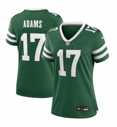 Women New York Jets 17 Davante Adams Green Stitched Jersey