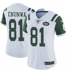 Womens Nike New York Jets 81 Quincy Enunwa Elite White NFL Jersey