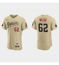 Arizona Diamondbacks 62 Humberto Mejia Men Nike 2021 City Connect Authentic MLB Jersey Gold