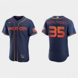 Men Houston Astros 35 Justin Verlander 2022 Navy City Connect Flex Base Stitched Baseball jersey Men Houston Astros 35 Justin Verlander 2022 Navy City Connect Flex Base Stitched Baseball jersey