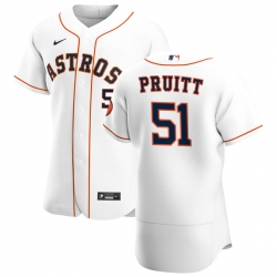 Men Houston Astros 51 Austin Pruitt Men Nike White Home 2020 Flex Base Player MLB Jersey Men Houston Astros 51 Austin Pruitt Men Nike White Home 2020 Flex Base Player MLB Jersey