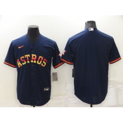 Men Houston Astros Blank 2022 Navy Cool Base Stitched Jerse Men Houston Astros Blank 2022 Navy Cool Base Stitched Jerse
