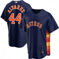 Men's Houston Astros Navy #44 Yordan Alvarez Cool Base Stitched MLB Jersey Men's Houston Astros Navy #44 Yordan Alvarez Cool Base Stitched MLB Jersey