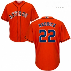 Mens Majestic Houston Astros 22 Josh Reddick Replica Orange Alternate Cool Base MLB Jersey Mens Majestic Houston Astros 22 Josh Reddick Replica Orange Alternate Cool Base MLB Jersey
