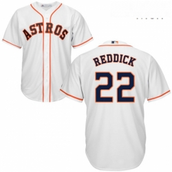 Mens Majestic Houston Astros 22 Josh Reddick Replica White Home Cool Base MLB Jersey Mens Majestic Houston Astros 22 Josh Reddick Replica White Home Cool Base MLB Jersey