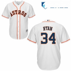 Mens Majestic Houston Astros 34 Nolan Ryan Replica White Home Cool Base MLB Jersey Mens Majestic Houston Astros 34 Nolan Ryan Replica White Home Cool Base MLB Jersey
