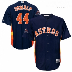 Mens Majestic Houston Astros 44 Roy Oswalt Replica Navy Blue Alternate 2017 World Series Champions Cool Base MLB Jersey Mens Majestic Houston Astros 44 Roy Oswalt Replica Navy Blue Alternate 2017 World Series Champions Cool Base MLB Jersey