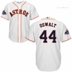 Mens Majestic Houston Astros 44 Roy Oswalt Replica White Home 2017 World Series Champions Cool Base MLB Jersey Mens Majestic Houston Astros 44 Roy Oswalt Replica White Home 2017 World Series Champions Cool Base MLB Jersey