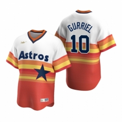 Mens Nike Houston Astros 10 Yuli Gurriel White Orange Cooperstown Collection Home Stitched Baseball Jersey Mens Nike Houston Astros 10 Yuli Gurriel White Orange Cooperstown Collection Home Stitched Baseball Jersey