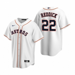 Mens Nike Houston Astros 22 Josh Reddick White Home Stitched Baseball Jerse Mens Nike Houston Astros 22 Josh Reddick White Home Stitched Baseball Jerse