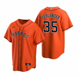 Mens Nike Houston Astros 35 Justin Verlander Orange Alternate Stitched Baseball Jersey Mens Nike Houston Astros 35 Justin Verlander Orange Alternate Stitched Baseball Jersey