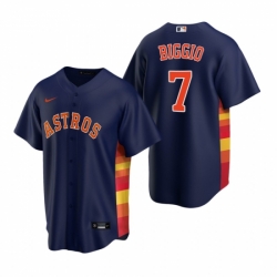 Mens Nike Houston Astros 7 Craig Biggio Navy Alternate Stitched Baseball Jerse Mens Nike Houston Astros 7 Craig Biggio Navy Alternate Stitched Baseball Jerse