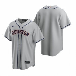 Mens Nike Houston Astros Blank Gray Road Stitched Baseball Jersey Mens Nike Houston Astros Blank Gray Road Stitched Baseball Jersey