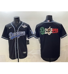Men Los Angeles Dodgers Team Big Logo Black Fashion 2025 World Series Cool Base Stitched Baseball Jersey 001 Men Los Angeles Dodgers Team Big Logo Black Fashion 2025 World Series Cool Base Stitched Baseball Jersey 001