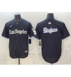 Men Los Angeles Dodgers Team Big Logo Black Gothic Edition Vapor Premier Limited Stitched Baseball Jersey 001 Men Los Angeles Dodgers Team Big Logo Black Gothic Edition Vapor Premier Limited Stitched Baseball Jersey 001