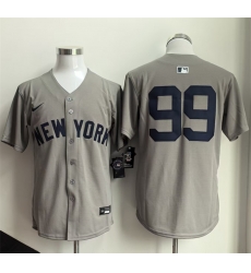Men New York Yankees  99 Aaron Judge Grey 2026 Limited Stitched Baseball Jersey
