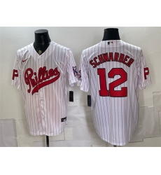 Men Philadelphia Phillies 12 Kyle Schwarber White 2026 Field of Dreams Stadium Stitched Baseball Jerseys Men Philadelphia Phillies 12 Kyle Schwarber White 2026 Field of Dreams Stadium Stitched Baseball Jerseys