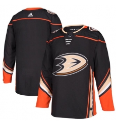 All Size Anaheim Ducks adidas Black Home Authentic Blank Jersey