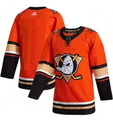 Men Anaheim Ducks Blank Orange Stitched Jersey