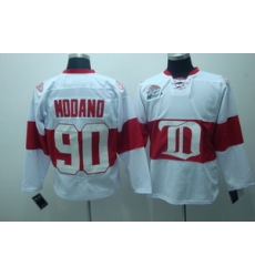 Detroit Red Wings 42 MODANO WHITE Winter Classic Jerseys