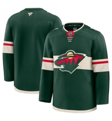 Men Minnesota Wild Blank Green 2024 25 Home Stitched Hockey Jersey