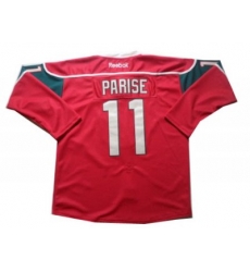 NHL Jerseys Minnesota Wilds #11 Parise Red[Parise]