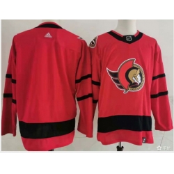 Ottawa Senators Blank Red Men Adidas 2020 21 Reverse Retro