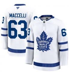 Men Toronto Maple Leafs Matias Maccelli 63 Fanatics Away White Premium Stitched Hockey Jersey Men Toronto Maple Leafs Matias Maccelli 63 Fanatics Away White Premium Stitched Hockey Jersey