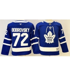 Youth Toronto Maple Leafs 72 Sergei Bobrovsky Fanatics Home Blue Premium Jersey Youth Toronto Maple Leafs 72 Sergei Bobrovsky Fanatics Home Blue Premium Jersey