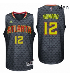 Atlanta Hawks 12 Dwight Howard Road Black New Swingman Jersey 