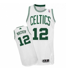 Youth Adidas Boston Celtics 12 Terry Rozier Authentic White Home NBA Jersey 