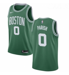 Youth Nike Boston Celtics 0 Robert Parish Swingman GreenWhite No Road NBA Jersey Icon Edition 