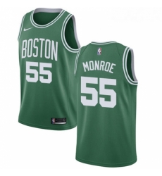 Youth Nike Boston Celtics 55 Greg Monroe Swingman GreenWhite No Road NBA Jersey Icon Edition 