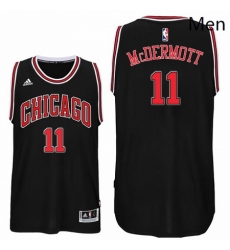 Chicago Bulls 11 Doug McDermott 2016 Alternate Black New Swingman Jersey 