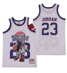 Men Chicago Bulls 23 Michael Jordan skeleton white Jersey