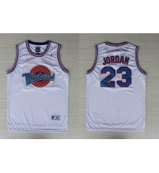 Michael Jordan 23 White Tune Squad Space Jam Movie Jersey