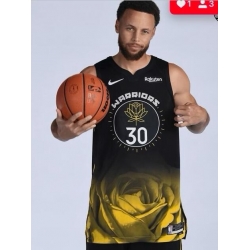 Men Golden State Warriors 30 Stephen Curry 2022 2023 Black City Edition Stitched Basketball JerseyS