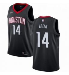 Mens Nike Houston Rockets 14 Gerald Green Authentic Black NBA Jersey Statement Edition 