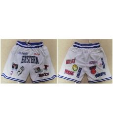 Men Muti Teams White All Star Just Don With Pocket Swingman Shorts